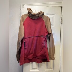 MELANZANA Leadville CO Fleece Hoodie sz L